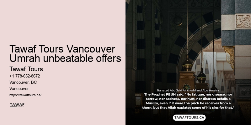 Umrah travel packages Vancouver