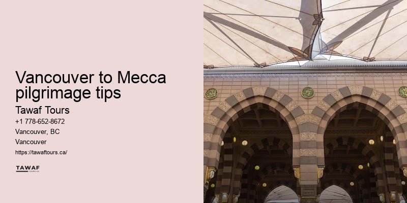 Vancouver Umrah pilgrimage checklist