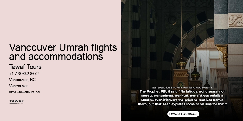 Vancouver Umrah travel checklist
