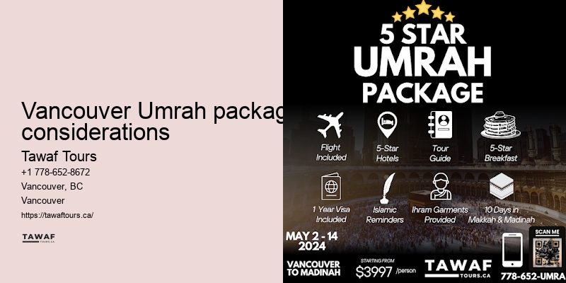 Tawaf Tours Vancouver Umrah pilgrimage support services