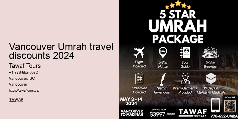 Vancouver Umrah package comparison benefits