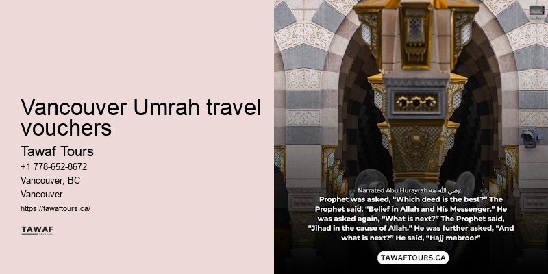 Tawaf Tours Vancouver Umrah accommodation deals