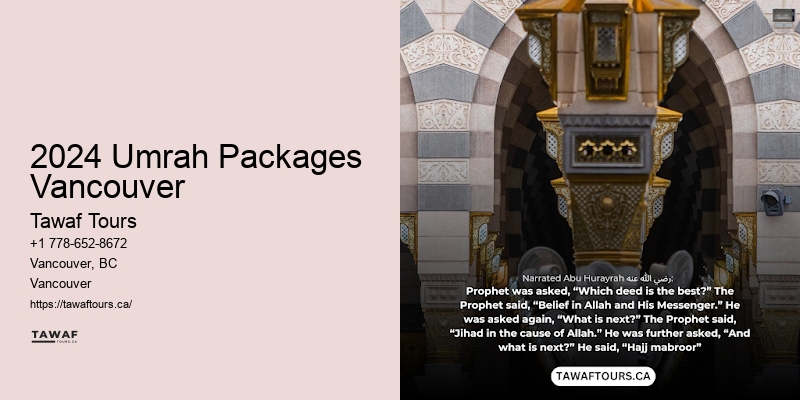 2024 Umrah Packages Vancouver Umrah Religious Tours