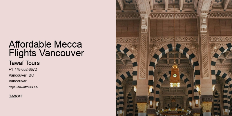 Umrah Tours Affordable Mecca Flights Vancouver BC