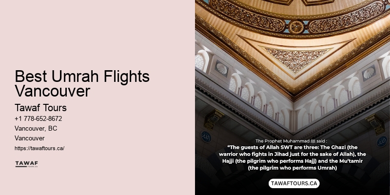 Premium Umrah Packages Best Umrah Flights Vancouver