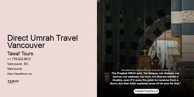 Umrah Package Prices Direct Umrah Travel Vancouver