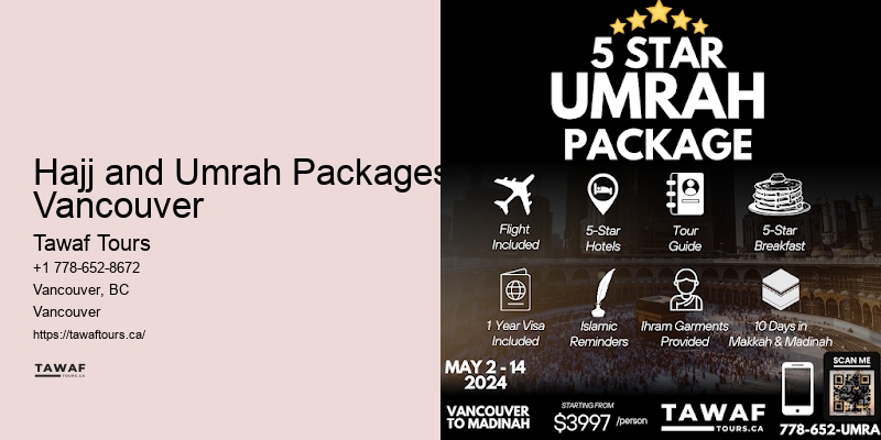 Customized Umrah Deals Hajj and Umrah Packages Vancouver