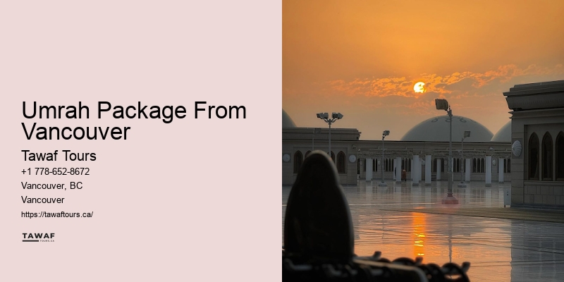 Umrah Package From Vancouver