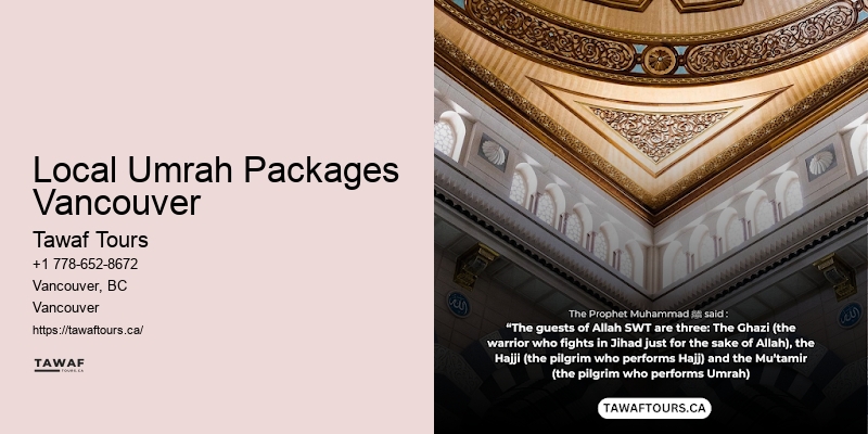 Hajj Travel Deals Local Umrah Packages Vancouver