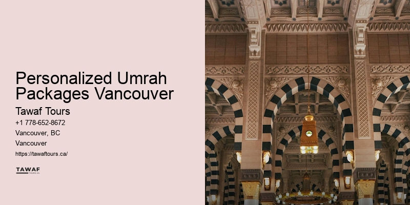 Personalized Umrah Packages Vancouver Umrah Group Deals