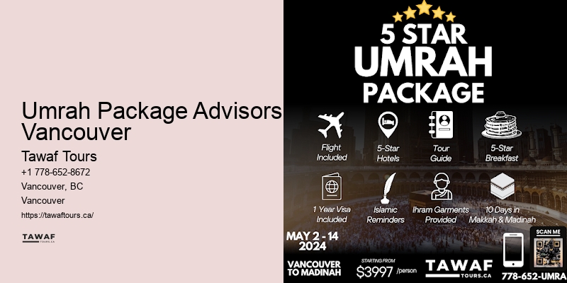 Umrah Package Advisors Vancouver Umrah Travel Offers