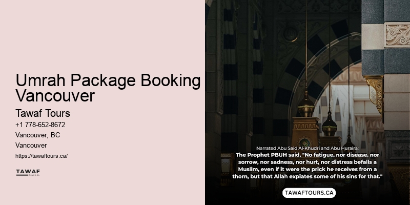 Umrah Package Booking Vancouver Umrah Flights 2024