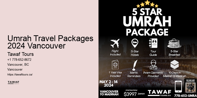 Budget-Friendly Umrah Packages Umrah Travel Packages 2024 Vancouver