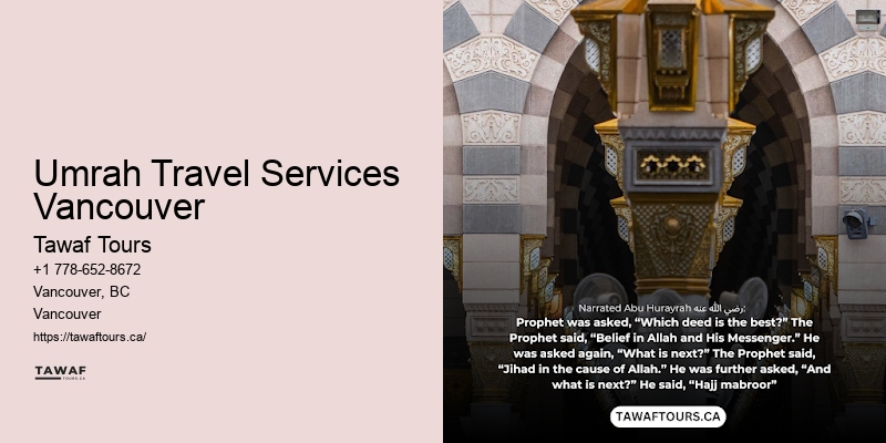 Affordable Umrah Deals 2024 Umrah Travel Services Vancouver
