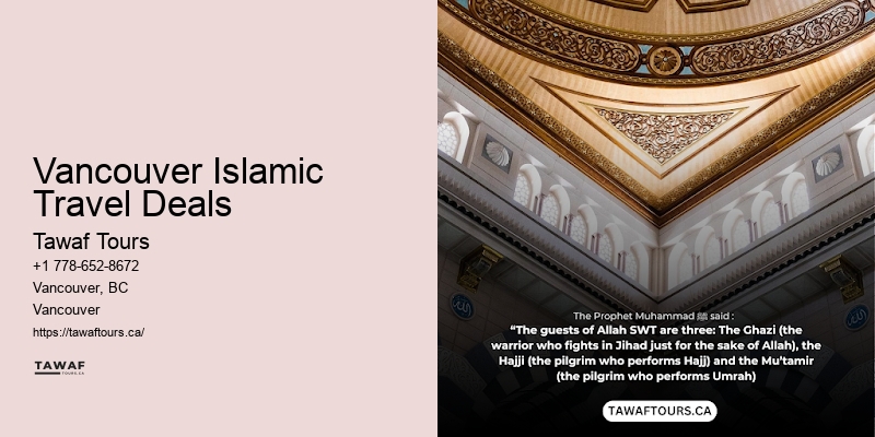 Vancouver Islamic Travel Deals Umrah Tour Packages