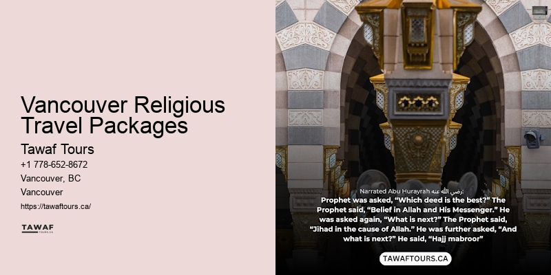 Vancouver Religious Travel Packages Umrah Package Deals