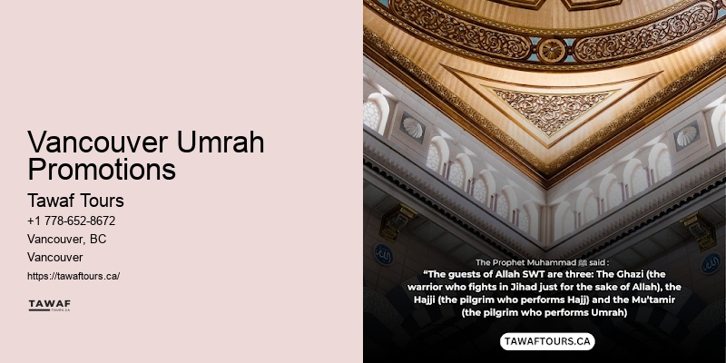 Vancouver Umrah Promotions Premium Umrah Services