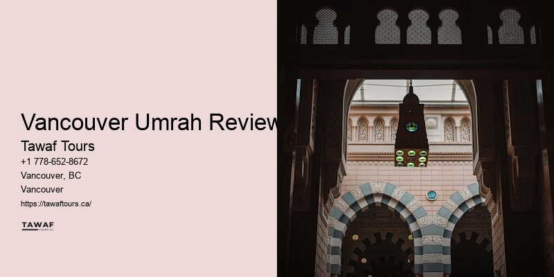 Direct Flights to Umrah Vancouver Umrah Reviews