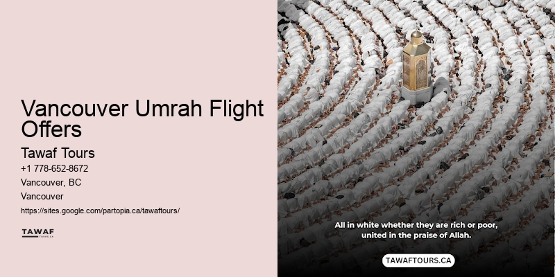 Umrah Holiday Packages Vancouver Umrah Flight Offers